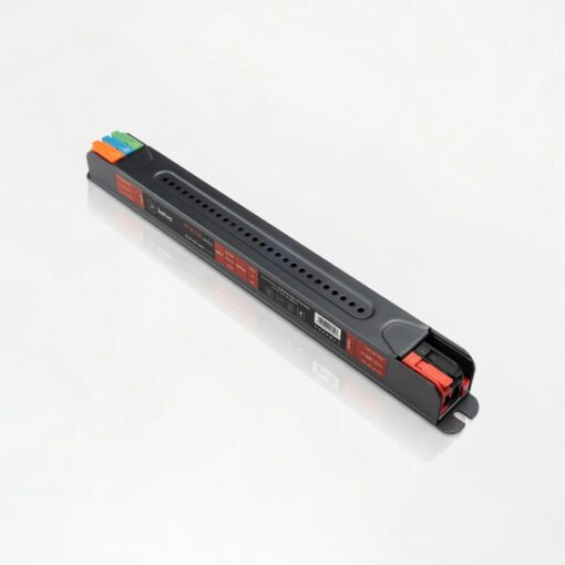 kelvo® PULSE KLV-107-0001 Ultra Slim Τροφοδοτικό/Μετασχηματιστής Class I PELV 48W 2A AC 220-240V σε DC 24V IP20 – Γκρι Ανθρακί Ματ – Μ20.1 x Π1.9 x Υ2cm – 5 Χρόνια Εγγύηση