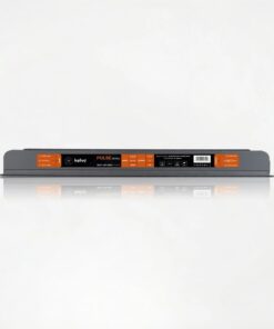 kelvo® PULSE KLV-107-0001 Ultra Slim Τροφοδοτικό/Μετασχηματιστής Class I PELV 48W 2A AC 220-240V σε DC 24V IP20 – Γκρι Ανθρακί Ματ – Μ20.1 x Π1.9 x Υ2cm – 5 Χρόνια Εγγύηση