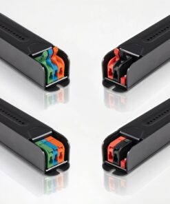 kelvo® PULSE KLV-107-0001 Ultra Slim Τροφοδοτικό/Μετασχηματιστής Class I PELV 48W 2A AC 220-240V σε DC 24V IP20 – Γκρι Ανθρακί Ματ – Μ20.1 x Π1.9 x Υ2cm – 5 Χρόνια Εγγύηση