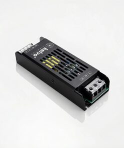 kelvo® ILUMA KLV-107-0006 Slim Τροφοδοτικό/Μετασχηματιστής Class I PELV 60W 5A AC 220-240V σε DC 12V IP20 – Γκρι Ανθρακί Ματ – Μ13.3 x Π4.8 x Υ2.8cm – 5 Χρόνια Εγγύηση