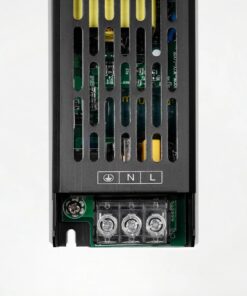 kelvo® ILUMA KLV-107-0006 Slim Τροφοδοτικό/Μετασχηματιστής Class I PELV 60W 5A AC 220-240V σε DC 12V IP20 – Γκρι Ανθρακί Ματ – Μ13.3 x Π4.8 x Υ2.8cm – 5 Χρόνια Εγγύηση
