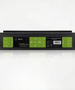 kelvo® ILUMA KLV-107-0006 Slim Τροφοδοτικό/Μετασχηματιστής Class I PELV 60W 5A AC 220-240V σε DC 12V IP20 – Γκρι Ανθρακί Ματ – Μ13.3 x Π4.8 x Υ2.8cm – 5 Χρόνια Εγγύηση