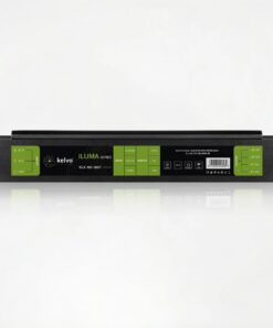 kelvo® ILUMA KLV-107-0007 Slim Τροφοδοτικό/Μετασχηματιστής Class I PELV 100W 8.3A AC 220-240V σε DC 12V IP20 – Γκρι Ανθρακί Ματ – Μ16 x Π4.8 x Υ2.8cm – 5 Χρόνια Εγγύηση