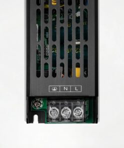 kelvo® ILUMA KLV-107-0008 Slim Τροφοδοτικό/Μετασχηματιστής Class I PELV 150W 12.5A AC 220-240V σε DC 12V IP20 – Γκρι Ανθρακί Ματ – Μ18.1 x Π4.8 x Υ2.8cm – 5 Χρόνια Εγγύηση