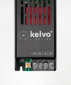 kelvo® ILUMA KLV-107-0012 Slim Τροφοδοτικό/Μετασχηματιστής Class I PELV 60W 2.5A AC 220-240V σε DC 24V IP20 – Γκρι Ανθρακί Ματ – Μ13.3 x Π4.8 x Υ2.8cm – 5 Χρόνια Εγγύηση