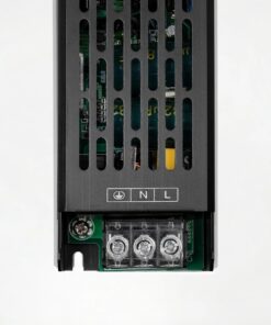 kelvo® ILUMA KLV-107-0014 Slim Τροφοδοτικό/Μετασχηματιστής Class I PELV 150W 6.25A AC 220-240V σε DC 24V IP20 – Γκρι Ανθρακί Ματ – Μ18.1 x Π4.8 x Υ2.8cm – 5 Χρόνια Εγγύηση