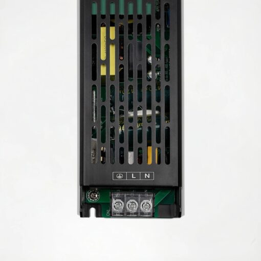 kelvo® ILUMA KLV-107-0016 Slim Τροφοδοτικό/Μετασχηματιστής Class I PELV 300W 12.5A AC 220-240V σε DC 24V IP20 – Γκρι Ανθρακί Ματ – Μ19.6 x Π5.9 x Υ2.8cm – 5 Χρόνια Εγγύηση
