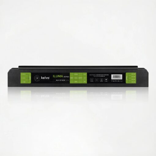 kelvo® ILUMA KLV-107-0016 Slim Τροφοδοτικό/Μετασχηματιστής Class I PELV 300W 12.5A AC 220-240V σε DC 24V IP20 – Γκρι Ανθρακί Ματ – Μ19.6 x Π5.9 x Υ2.8cm – 5 Χρόνια Εγγύηση