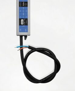 kelvo® SELAS KLV-107-0018 Τροφοδοτικό/Μετασχηματιστής Class II SELV 15W 1.25A AC 220-240V σε DC 12V Αδιάβροχο IP67 – Γκρι Ανθρακί Ματ – Μ11 x Π3 x Υ2cm – 5 Χρόνια Εγγύηση