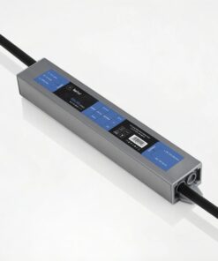 kelvo® SELAS KLV-107-0019 Τροφοδοτικό/Μετασχηματιστής Class II SELV 24W 2A AC 220-240V σε DC 12V Αδιάβροχο IP67 – Γκρι Ανθρακί Ματ – Μ18.2 x Π3 x Υ2cm – 5 Χρόνια Εγγύηση