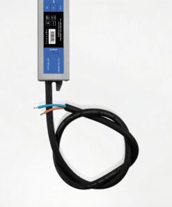 kelvo® SELAS KLV-107-0019 Τροφοδοτικό/Μετασχηματιστής Class II SELV 24W 2A AC 220-240V σε DC 12V Αδιάβροχο IP67 – Γκρι Ανθρακί Ματ – Μ18.2 x Π3 x Υ2cm – 5 Χρόνια Εγγύηση