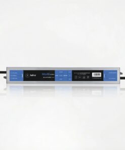 kelvo® SELAS KLV-107-0020 Τροφοδοτικό/Μετασχηματιστής Class II SELV 36W 3A AC 220-240V σε DC 12V Αδιάβροχο IP67 – Γκρι Ανθρακί Ματ – Μ22 x Π3 x Υ2cm – 5 Χρόνια Εγγύηση