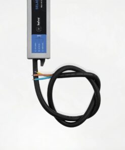 kelvo® SELAS KLV-107-0020 Τροφοδοτικό/Μετασχηματιστής Class II SELV 36W 3A AC 220-240V σε DC 12V Αδιάβροχο IP67 – Γκρι Ανθρακί Ματ – Μ22 x Π3 x Υ2cm – 5 Χρόνια Εγγύηση