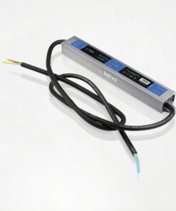 kelvo® SELAS KLV-107-0020 Τροφοδοτικό/Μετασχηματιστής Class II SELV 36W 3A AC 220-240V σε DC 12V Αδιάβροχο IP67 – Γκρι Ανθρακί Ματ – Μ22 x Π3 x Υ2cm – 5 Χρόνια Εγγύηση