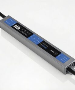 kelvo® SELAS KLV-107-0021 Τροφοδοτικό/Μετασχηματιστής Class II SELV 45W 3.75A AC 220-240V σε DC 12V Αδιάβροχο IP67 – Γκρι Ανθρακί Ματ – Μ22 x Π3 x Υ2cm – 5 Χρόνια Εγγύηση
