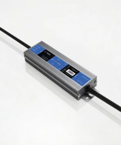 kelvo® SELAS KLV-107-0022 Τροφοδοτικό/Μετασχηματιστής Class I PELV 60W 5A AC 220-240V σε DC 12V Αδιάβροχο IP67 – Γκρι Ανθρακί Ματ – Μ15.8 x Π4.3 x Υ2.3cm – 5 Χρόνια Εγγύηση