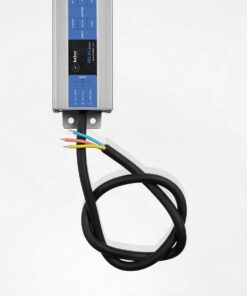 kelvo® SELAS KLV-107-0022 Τροφοδοτικό/Μετασχηματιστής Class I PELV 60W 5A AC 220-240V σε DC 12V Αδιάβροχο IP67 – Γκρι Ανθρακί Ματ – Μ15.8 x Π4.3 x Υ2.3cm – 5 Χρόνια Εγγύηση