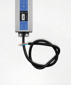 kelvo® SELAS KLV-107-0022 Τροφοδοτικό/Μετασχηματιστής Class I PELV 60W 5A AC 220-240V σε DC 12V Αδιάβροχο IP67 – Γκρι Ανθρακί Ματ – Μ15.8 x Π4.3 x Υ2.3cm – 5 Χρόνια Εγγύηση