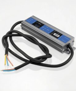 kelvo® SELAS KLV-107-0022 Τροφοδοτικό/Μετασχηματιστής Class I PELV 60W 5A AC 220-240V σε DC 12V Αδιάβροχο IP67 – Γκρι Ανθρακί Ματ – Μ15.8 x Π4.3 x Υ2.3cm – 5 Χρόνια Εγγύηση