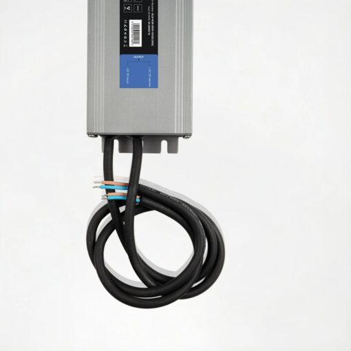 kelvo® SELAS KLV-107-0025 Τροφοδοτικό/Μετασχηματιστής Class I PELV 200W 16.6A AC 220-240V σε DC 12V Αδιάβροχο IP67 – Γκρι Ανθρακί Ματ – Μ25 x Π7.2 x Υ3.2cm – 5 Χρόνια Εγγύηση