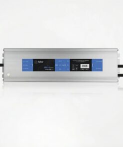 kelvo® SELAS KLV-107-0026 Τροφοδοτικό/Μετασχηματιστής Class I PELV 250W 20.8A AC 220-240V σε DC 12V Αδιάβροχο IP67 – Γκρι Ανθρακί Ματ – Μ25 x Π7.2 x Υ3.2cm – 5 Χρόνια Εγγύηση