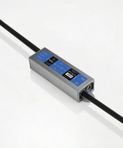 kelvo® SELAS KLV-107-0028 Τροφοδοτικό/Μετασχηματιστής Class II SELV 15W 0.63A AC 220-240V σε DC 24V Αδιάβροχο IP67 – Γκρι Ανθρακί Ματ – Μ11 x Π3 x Υ2cm – 5 Χρόνια Εγγύηση