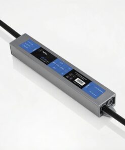 kelvo® SELAS KLV-107-0029 Τροφοδοτικό/Μετασχηματιστής Class II SELV 24W 1A AC 220-240V σε DC 24V Αδιάβροχο IP67 – Γκρι Ανθρακί Ματ – Μ18.2 x Π3 x Υ2.2cm – 5 Χρόνια Εγγύηση