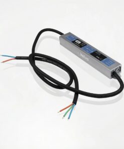 kelvo® SELAS KLV-107-0029 Τροφοδοτικό/Μετασχηματιστής Class II SELV 24W 1A AC 220-240V σε DC 24V Αδιάβροχο IP67 – Γκρι Ανθρακί Ματ – Μ18.2 x Π3 x Υ2.2cm – 5 Χρόνια Εγγύηση