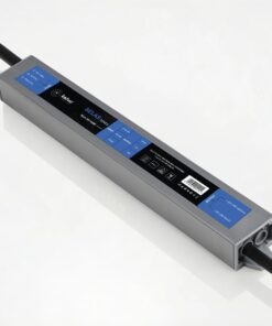kelvo® SELAS KLV-107-0030 Τροφοδοτικό/Μετασχηματιστής Class II SELV 36W 1.5A AC 220-240V σε DC 24V Αδιάβροχο IP67 – Γκρι Ανθρακί Ματ – Μ22 x Π3 x Υ2cm – 5 Χρόνια Εγγύηση