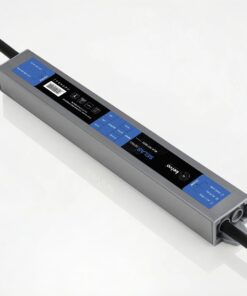kelvo® SELAS KLV-107-0031 Τροφοδοτικό/Μετασχηματιστής Class II SELV 45W 1.87A AC 220-240V σε DC 24V Αδιάβροχο IP67 – Γκρι Ανθρακί Ματ – Μ22 x Π3 x Υ2cm – 5 Χρόνια Εγγύηση
