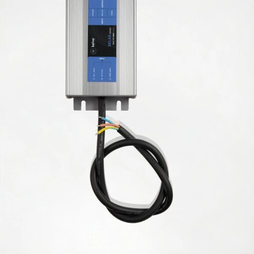 kelvo® SELAS KLV-107-0034 Τροφοδοτικό/Μετασχηματιστής Class I PELV 150W 6.25A AC 220-240V σε DC 24V Αδιάβροχο IP67 – Γκρι Ανθρακί Ματ – Μ18.9 x Π6.5 x Υ2.2cm – 5 Χρόνια Εγγύηση