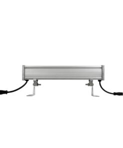 GLOBOSTAR® WASHERDAIA S-115502 Μπάρα Φωτισμού Wall Washer LED 9W 900lm 30° DC AC 220-240V Αδιάβροχο IP65 Ψυχρό Λευκό 6000K – Bridgelux SMD Chip – Ασημί – Μ26 x Π6 x Υ10.5cm – 3 Χρόνια Εγγύηση