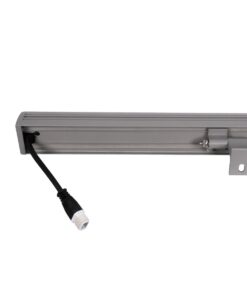 GLOBOSTAR® WASHERFAIA S-90093 Μπάρα Φωτισμού Wall Washer LED 24W 2880lm 15° DC 24V Αδιάβροχο IP65 Ψυχρό Λευκό 6000K Dimmable – Bridgelux SMD Chip – Ασημί – Μ100 x Π4 x Υ6.1cm – 3 Χρόνια Εγγύηση
