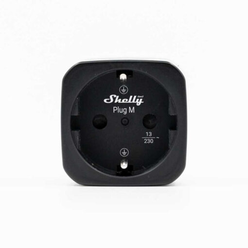 3800238073619 | Shelly Plug M Gen3 (13A – 3000 W) – Μαύρο