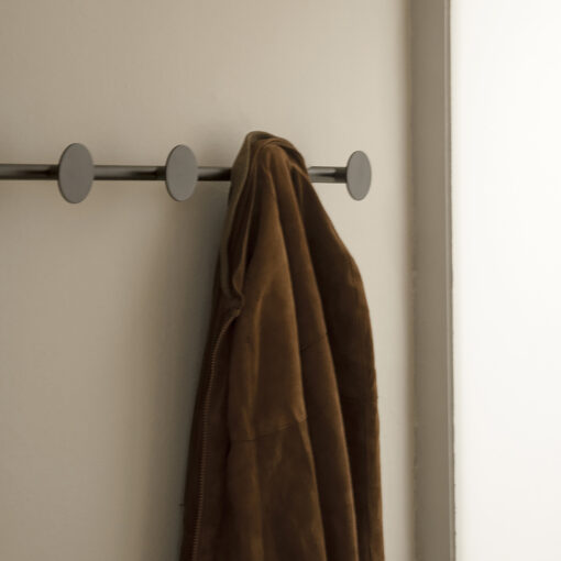 HAN LED BLACK WALL LAMP/WALL COAT RACK Faro Barcelona 1-FR01001
