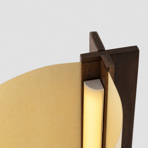CATA WALNUT TABLE LED 2W 2200K Faro Barcelona 1-FR20326