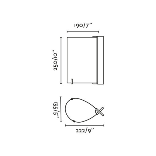 CATA WALNUT TABLE LED 2W 2200K Faro Barcelona 1-FR20326