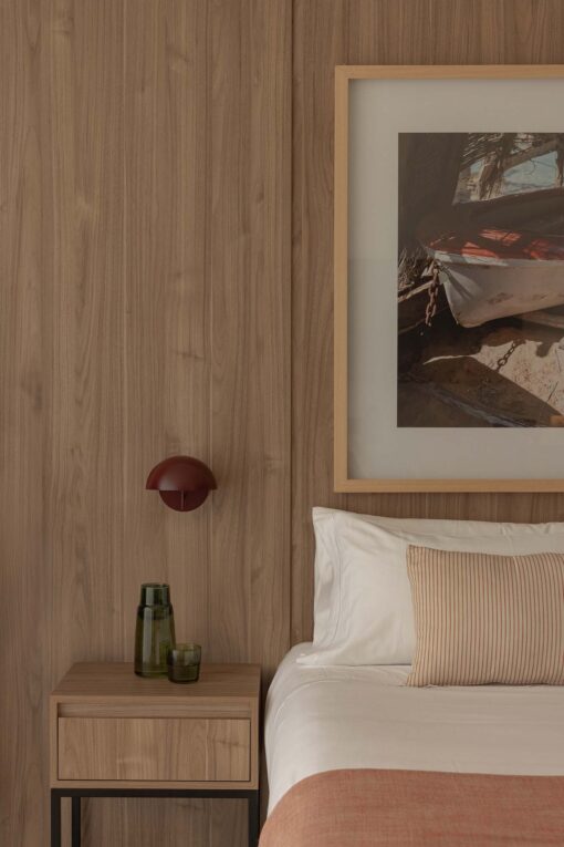 MATILDA BURGUNDY WALL LIGHT 1xE14 Faro Barcelona 1-FR20502