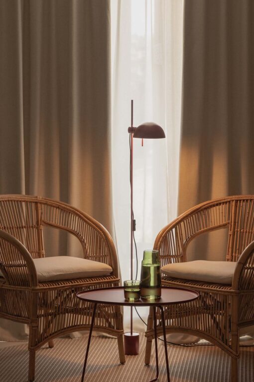MATILDA GARNET LIVING ROOM FLOOR 1xE14 Faro Barcelona 1-FR20518-138