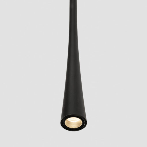 DIANA 400 BLACK PENDANT LED 6W 2700K Faro Barcelona 1-FR22005