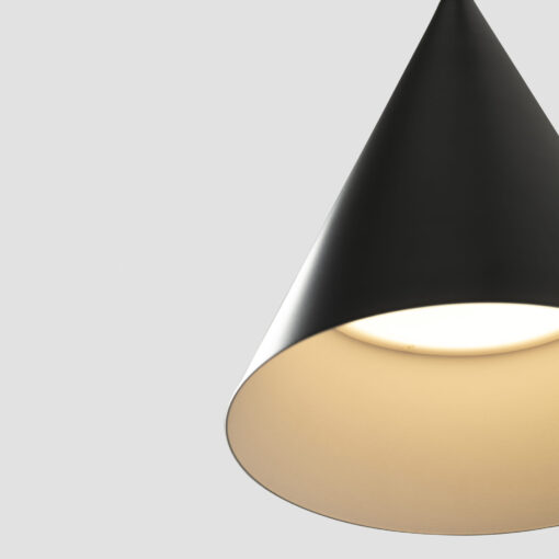 LINA BLACK PENDANT LED 12W 2700K Faro Barcelona 1-FR22028
