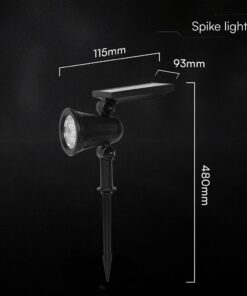 V‑TAC Ηλιακό Φωτιστικό Κήπου Καρφωτό 2W 180lm 3000K IP54 – 24154