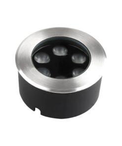 V‑TAC LED Χωνευτό Φωτιστικό 6W 387lm 3000K IP67 Στρογγυλό Silver – 24219