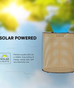 V-TAC 24288 Φορητό Ηλιακό LED Φωτιστικό Κήπου 1.2W 150 lm 2800K Dimmable IP65 – Ξύλο+Μαύρο