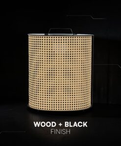 V-TAC 24288 Φορητό Ηλιακό LED Φωτιστικό Κήπου 1.2W 150 lm 2800K Dimmable IP65 – Ξύλο+Μαύρο