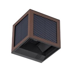 V‑TAC Ηλιακό Φωτιστικό Τοίχου 9W 900lm 3in1 με Ανιχνευτή Κίνησης IP65 Καφέ – 24294