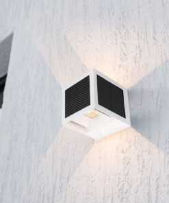 V-TAC 24295 Ηλιακό LED Φωτιστικό Τοίχου 9W 900 lm 3in1 PIR Sensor IP65 – Λευκό