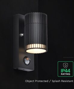 V‑TAC Φωτιστικό Τοίχου GU10 με Ανιχνευτή Κίνησης IP44 – 24306