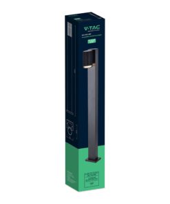 Φωτιστικό Κολωνάκι Κήπου GU10 80cm IP44 – Μαύρο V-TAC 24309VT
