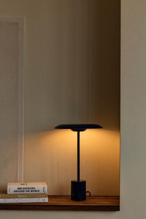 HOSHI LED BLUE AND BLUE TABLE LAMP Faro Barcelona 1-FR28351